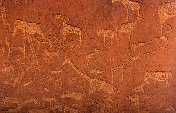 twyfelfontein rock paintings Must see and do in Namibia