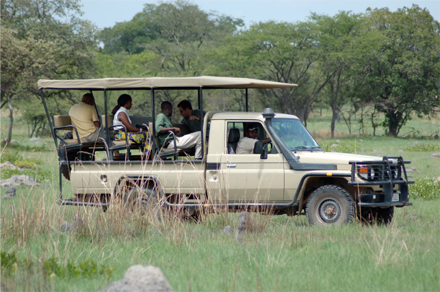 chaminuka game reserve drive safari