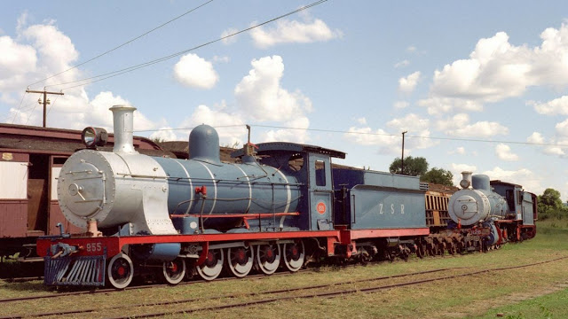 Livingstone railway museum Zambia
