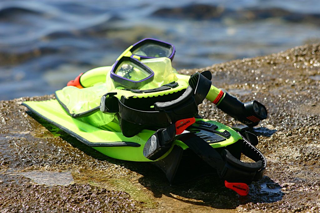 snorkeling kit